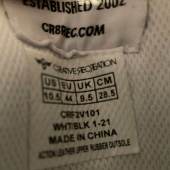 Kevin Kreider's Creative Recreation Sneakers - Picture 10 of 10